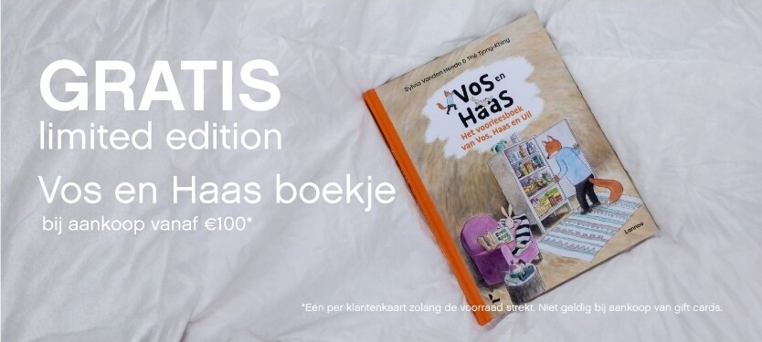 GRATIS limited edition Vos en Haas boek*