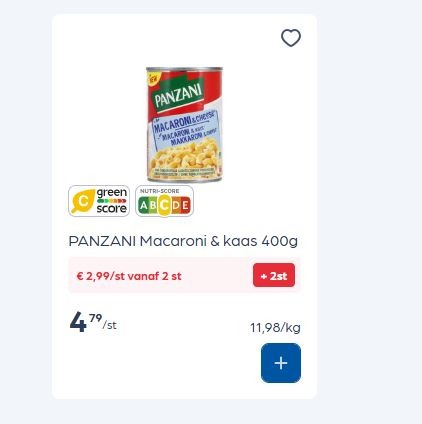 Panzani Pasta