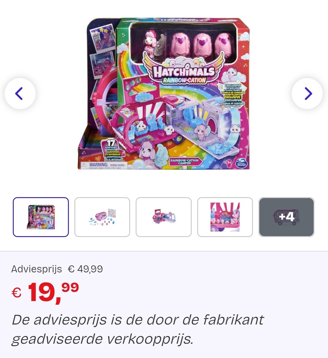 Hatchimals CollEGGtibles Rainbowcation Rainbow Roa