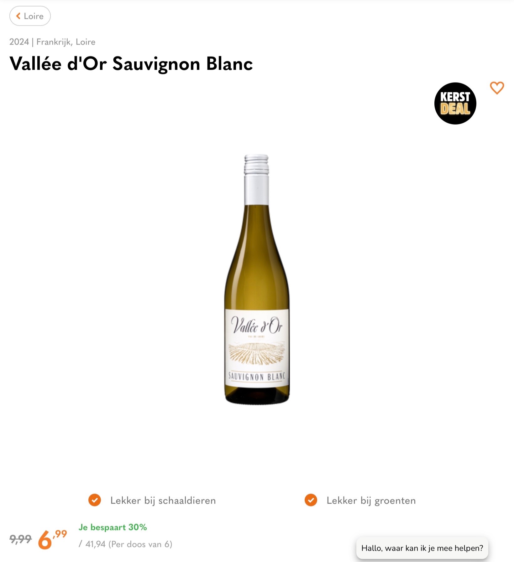 Vallée d'Or Sauvignon Blanc