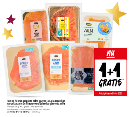 Zalm, Président Brie en quiche in promo bij Jumbo 💛