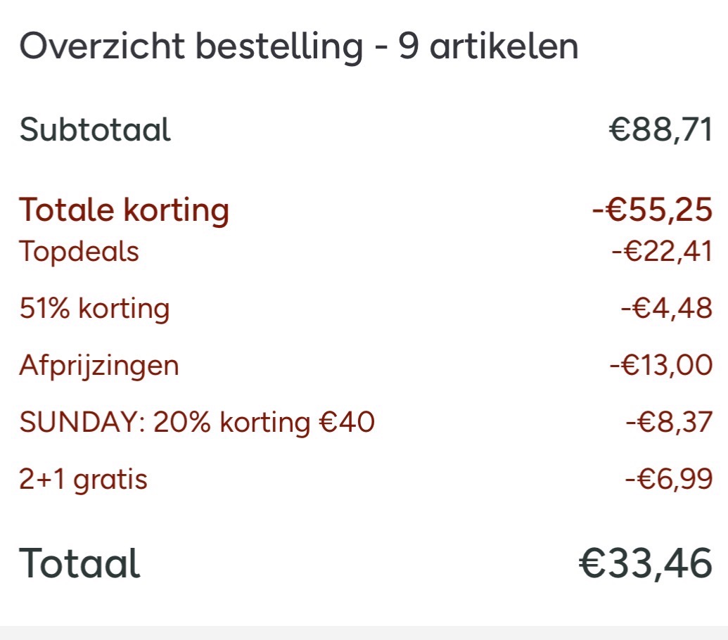 Zondagdeal Holland&Barrett