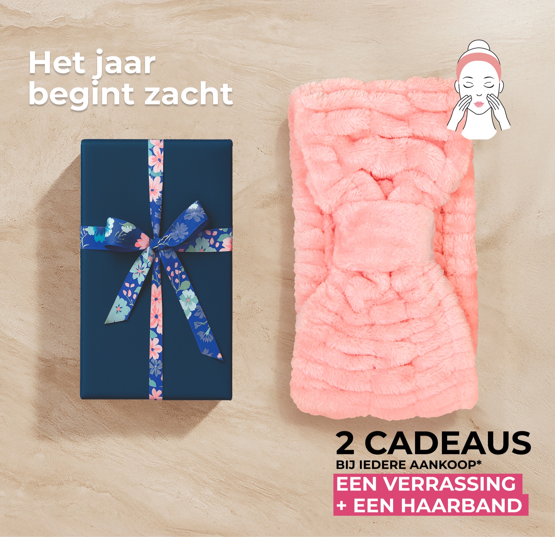 2 cadeaus bij iedere aankoop