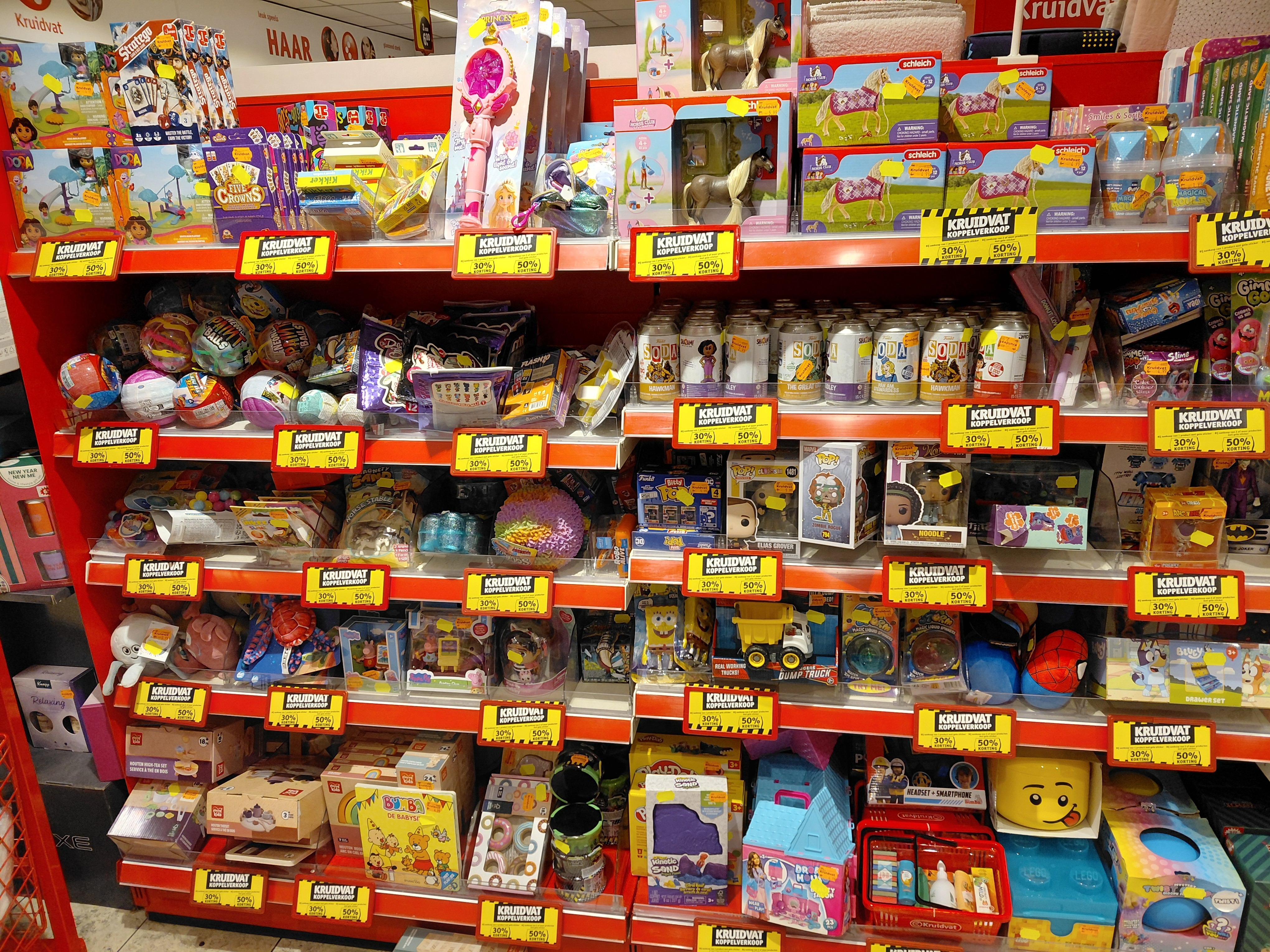 Koppelverkoop Kruidvat -50% vanaf 2 stuks