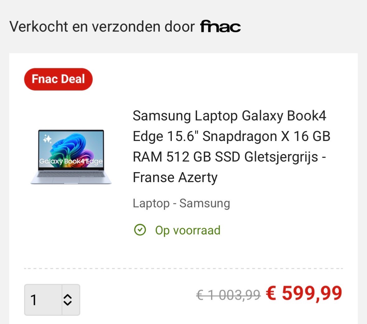 Samsung Laptop Galaxy Book4 Edge