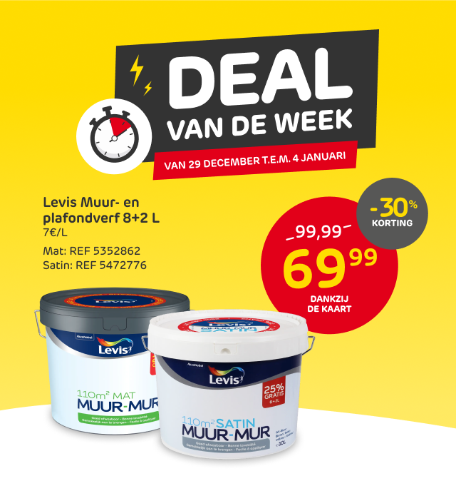 Deal van de week bij Brico