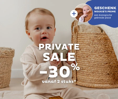 Private sale bij Noukie’s
