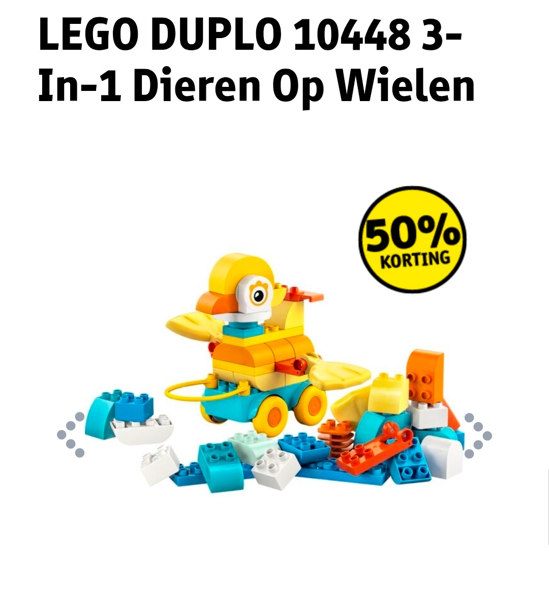 Lego en Lego Duplo -50% bij Kruidvat