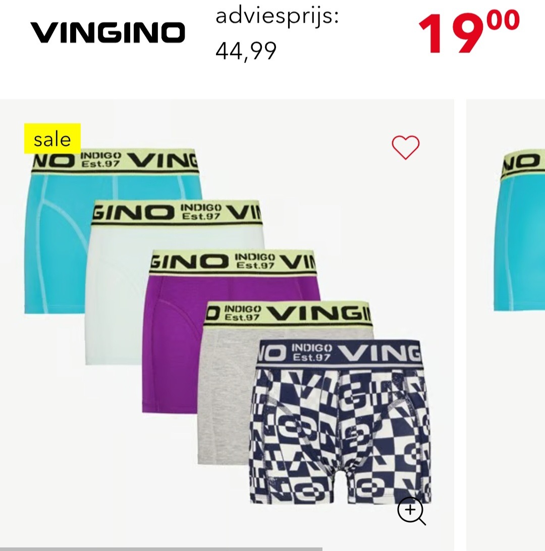 Vingino jongens boxershorts 5-pack
