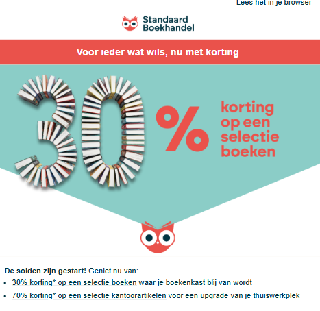 Standaard boekhandel: solden tot -70%