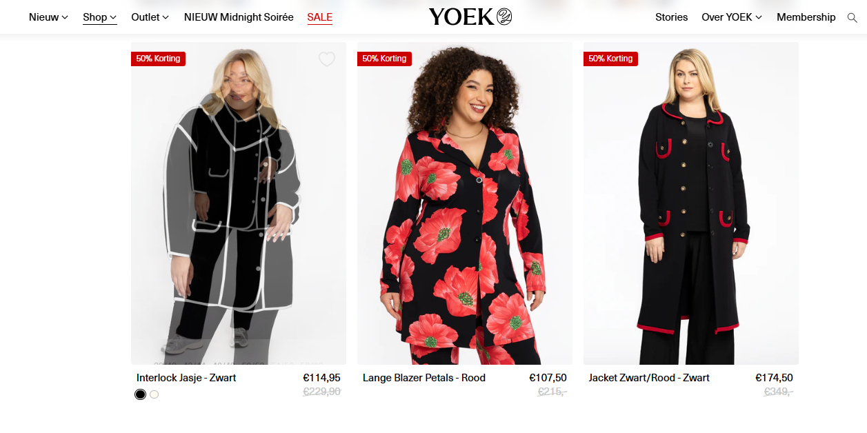 Solden tot -50% bij YOEK