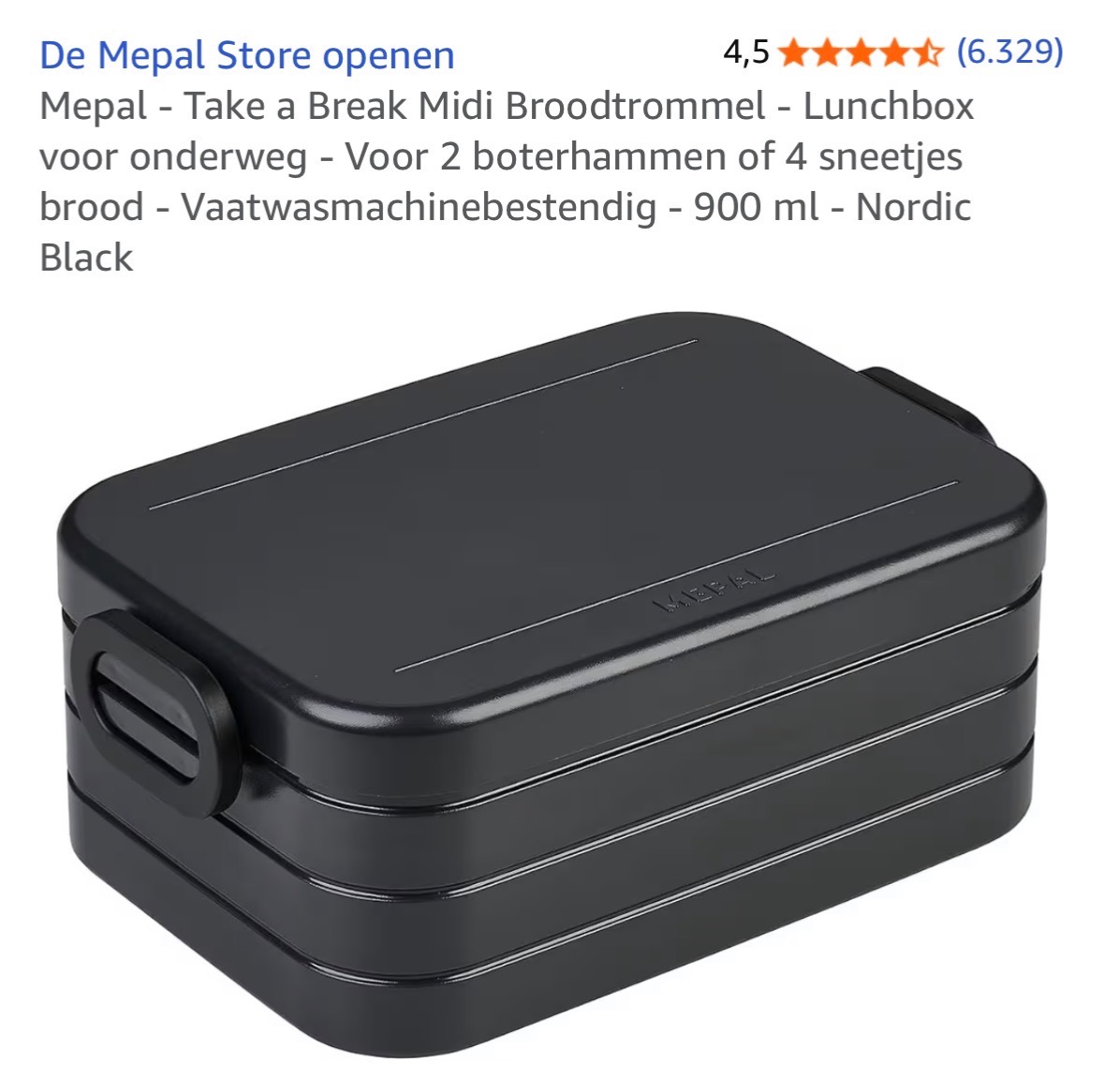 Mepal broodtrommel