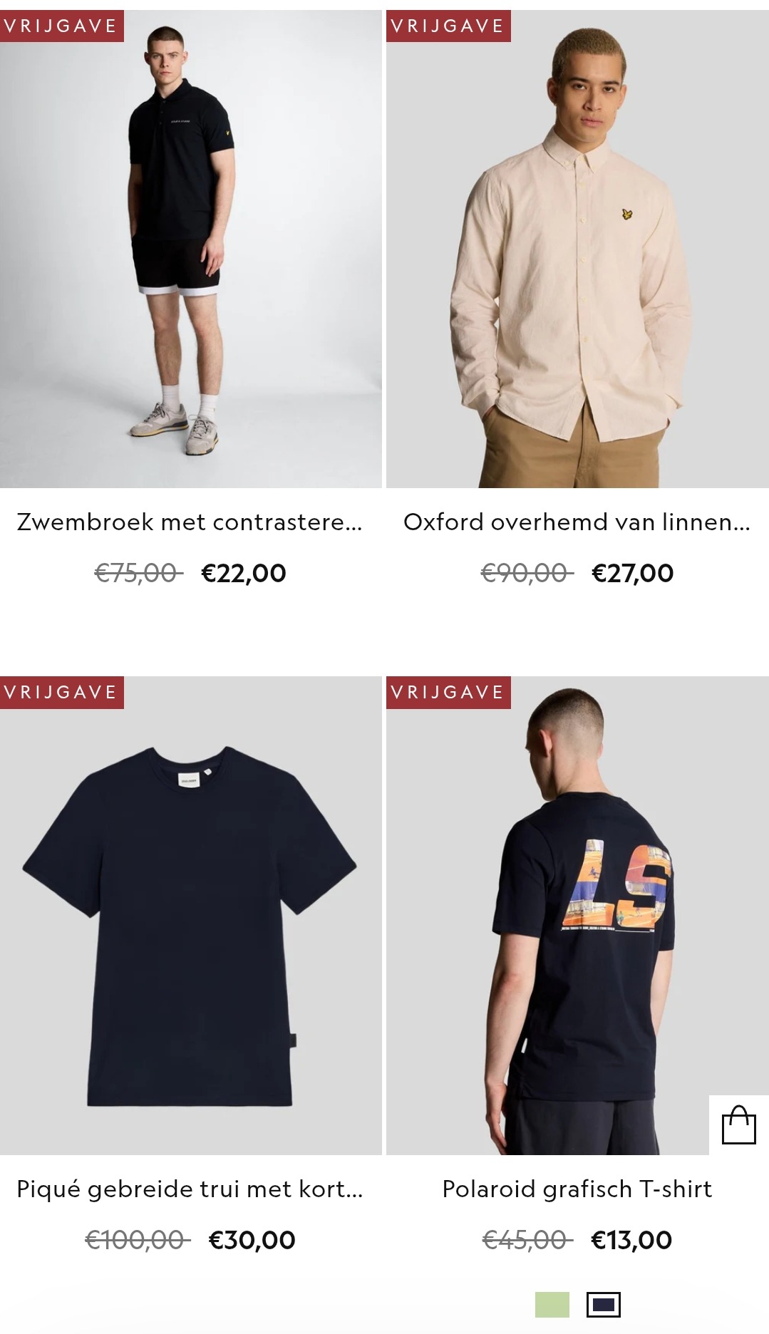 WINTERAANBIEDINGEN bij Lyle & Scott tot 70%