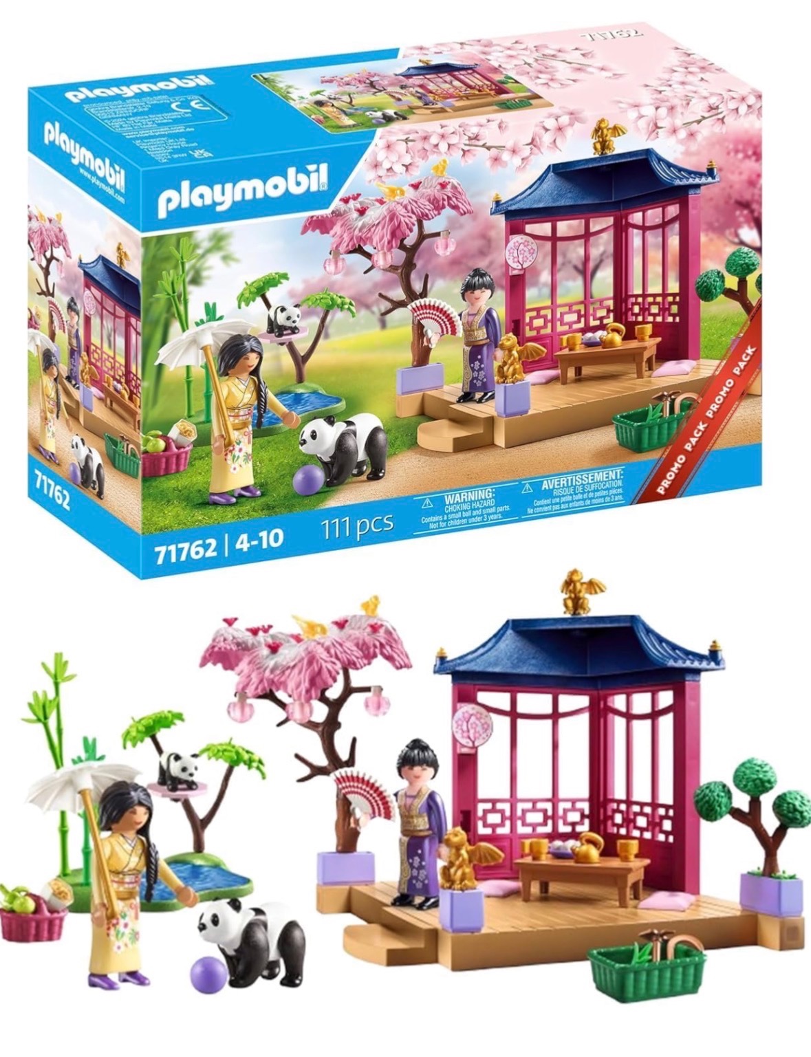 Playmobil Aziatische tuin met panda