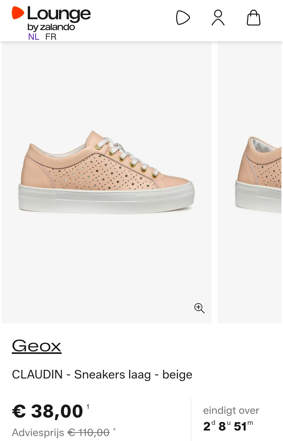 Geox dames sneakers gekocht aan -65%