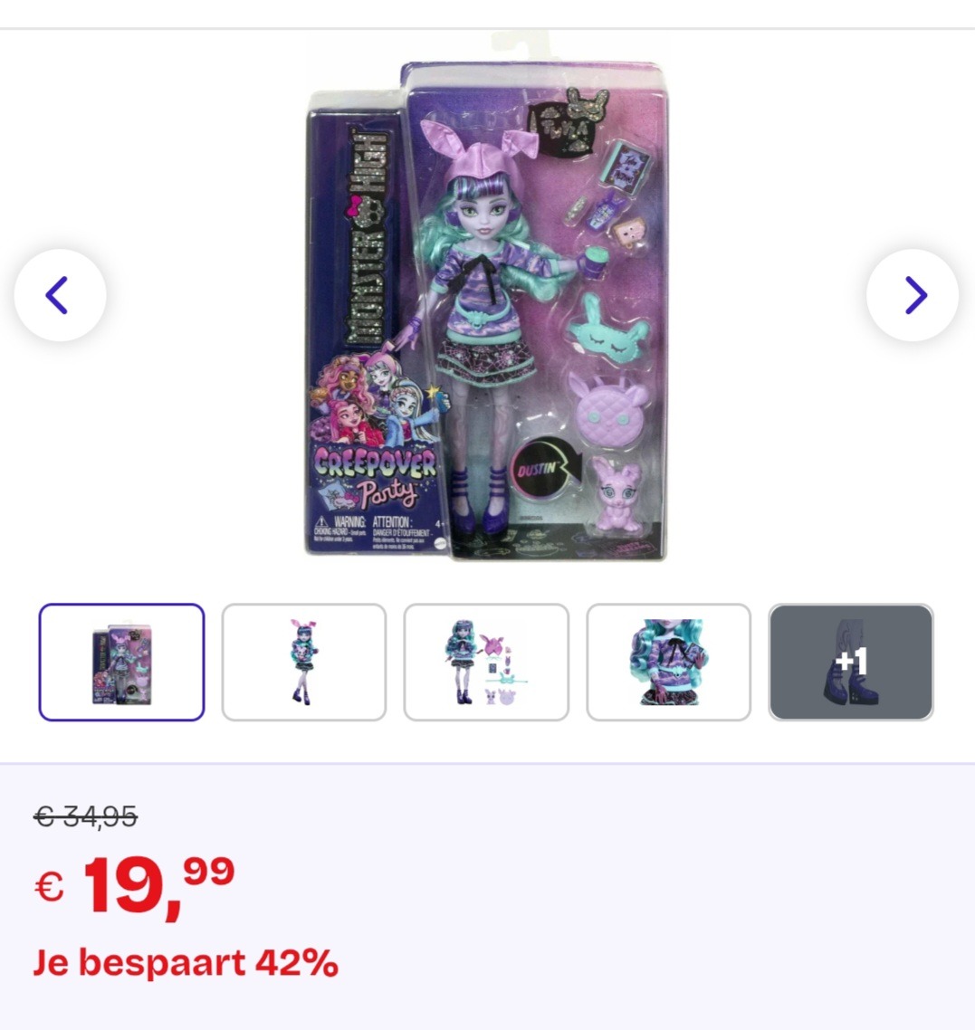 Monster High Creepover Party Twyla -42%