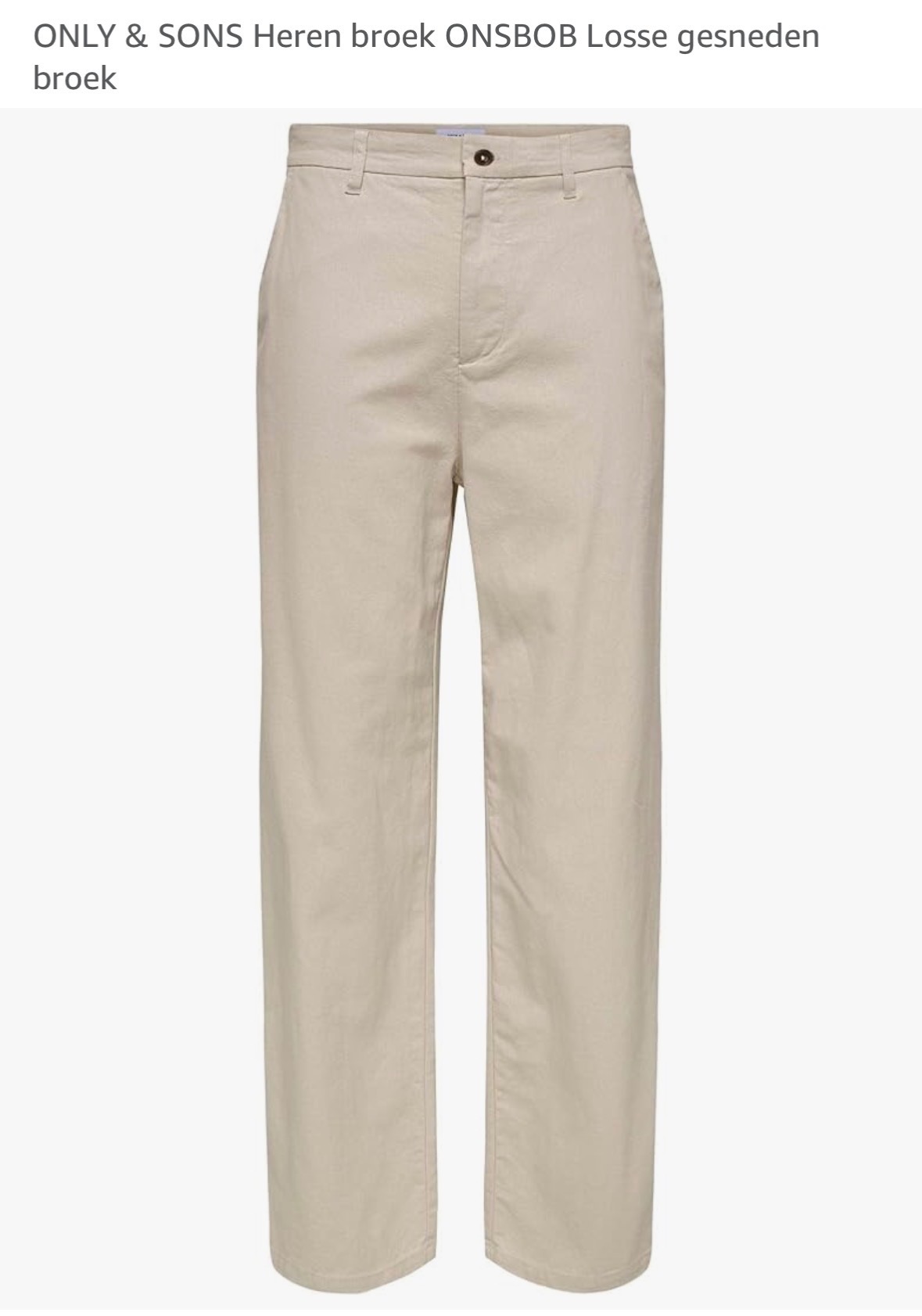 Only & Sons broeken -75%