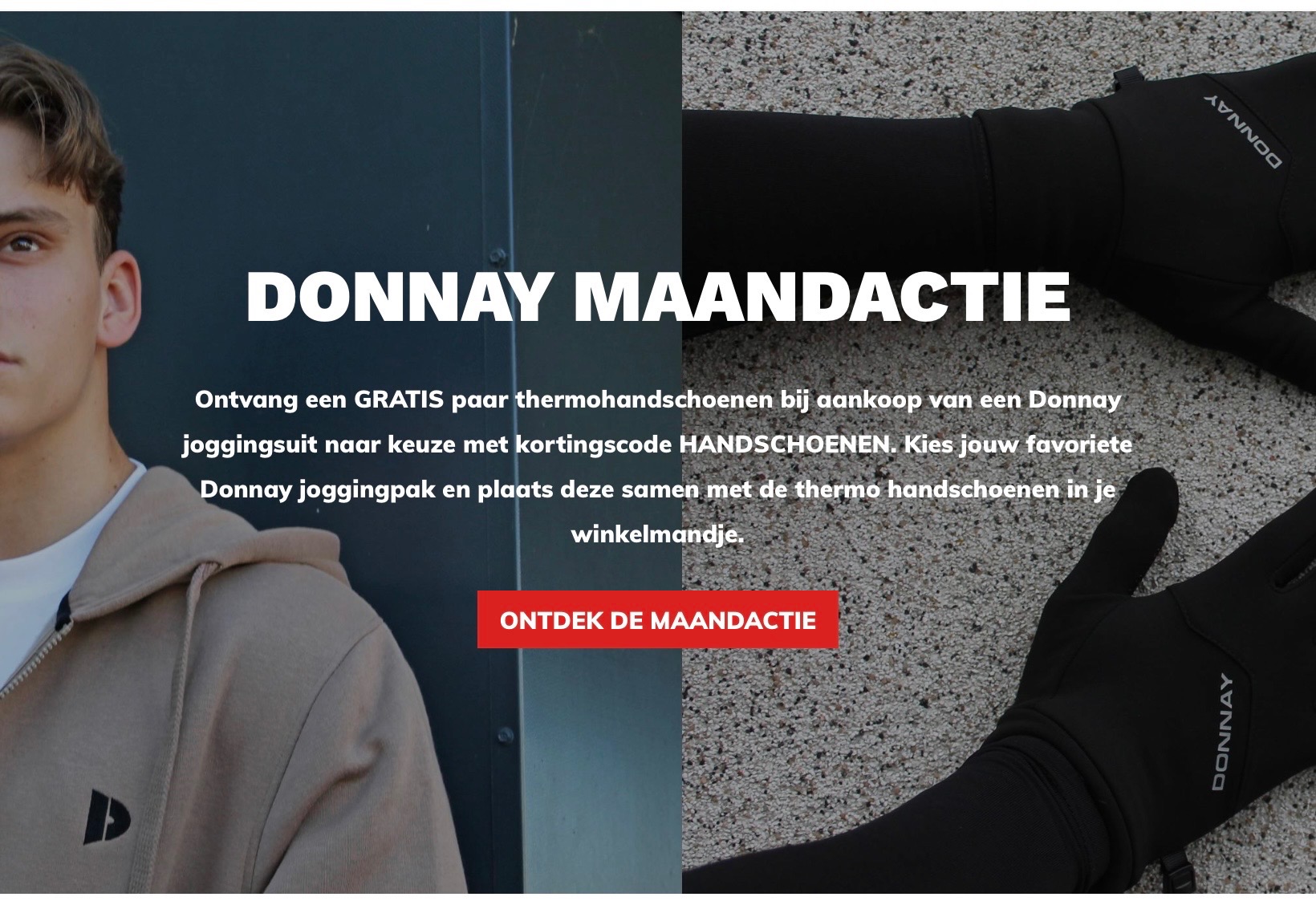 Donnay handschoenen t.w.v. €14,99 gratis bij aankoop