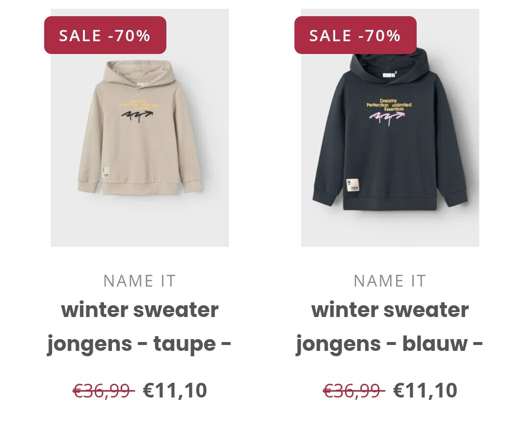 🤯 CRAZY DEALS! Tot 70% +10% extra op alles