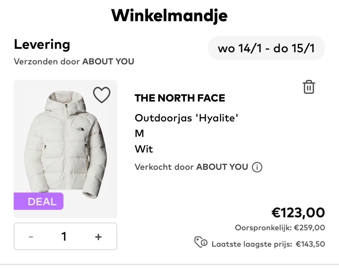 The North face jassen