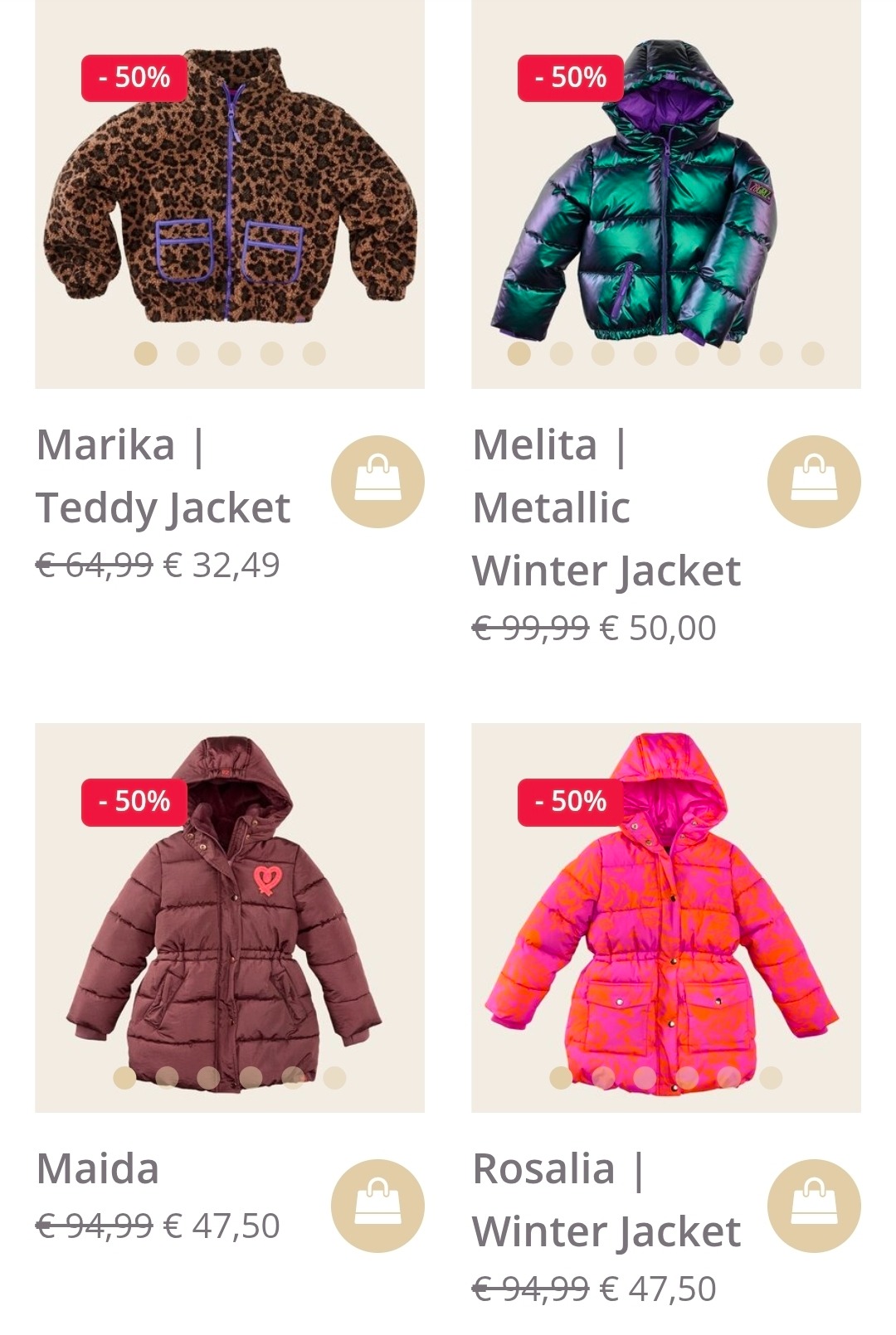 Winterjassen en -accessoires -50% bij Z8