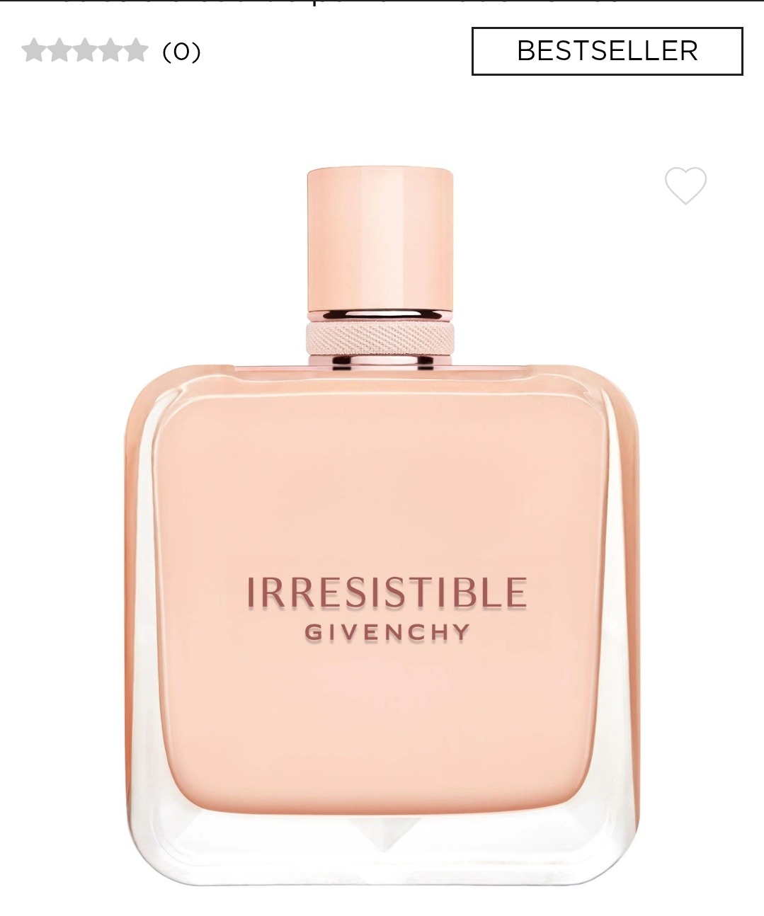 Givenchy Irresistible parfum 80ml
