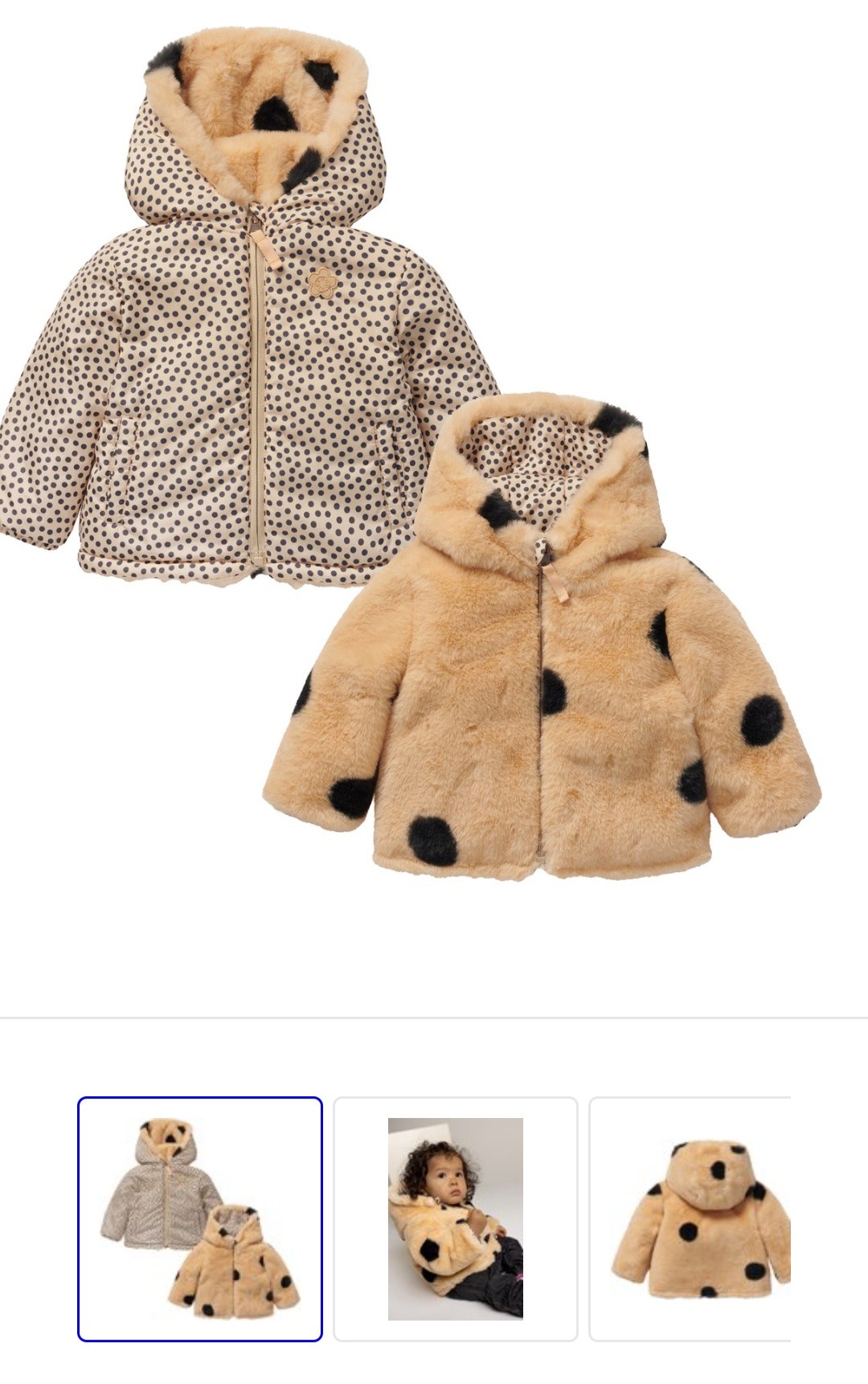 Noppies Winterjas Metairie Reversible -50%
