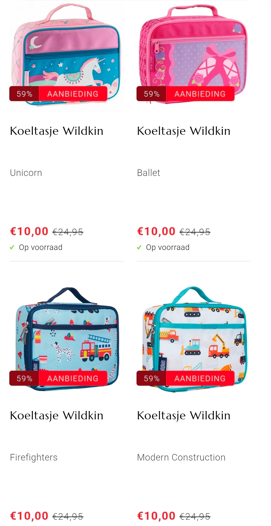 Koeltassen tot -59% bij Drukke mama's