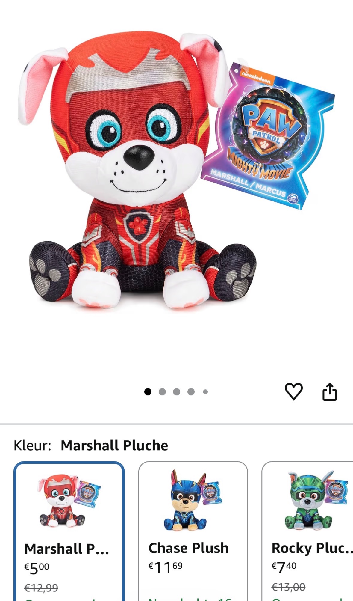 Paw Patrol knuffel
