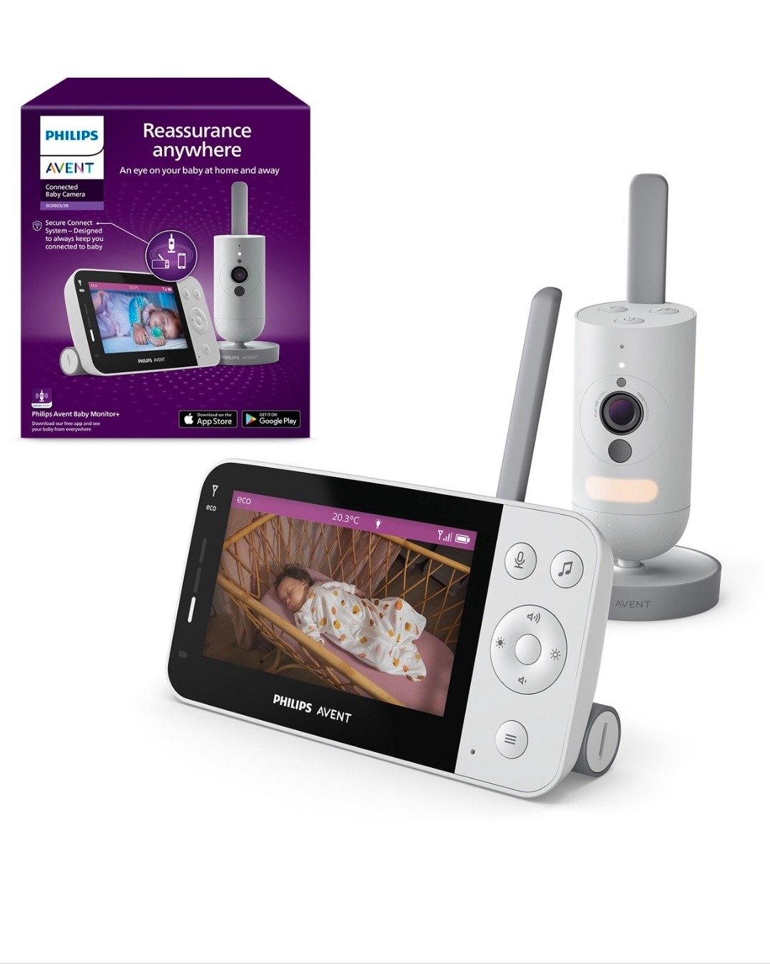 Philips Avent Babyfoon SCD921/26 -45%