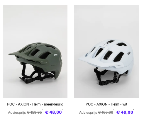 Helm voor wielrennen met €112 korting!