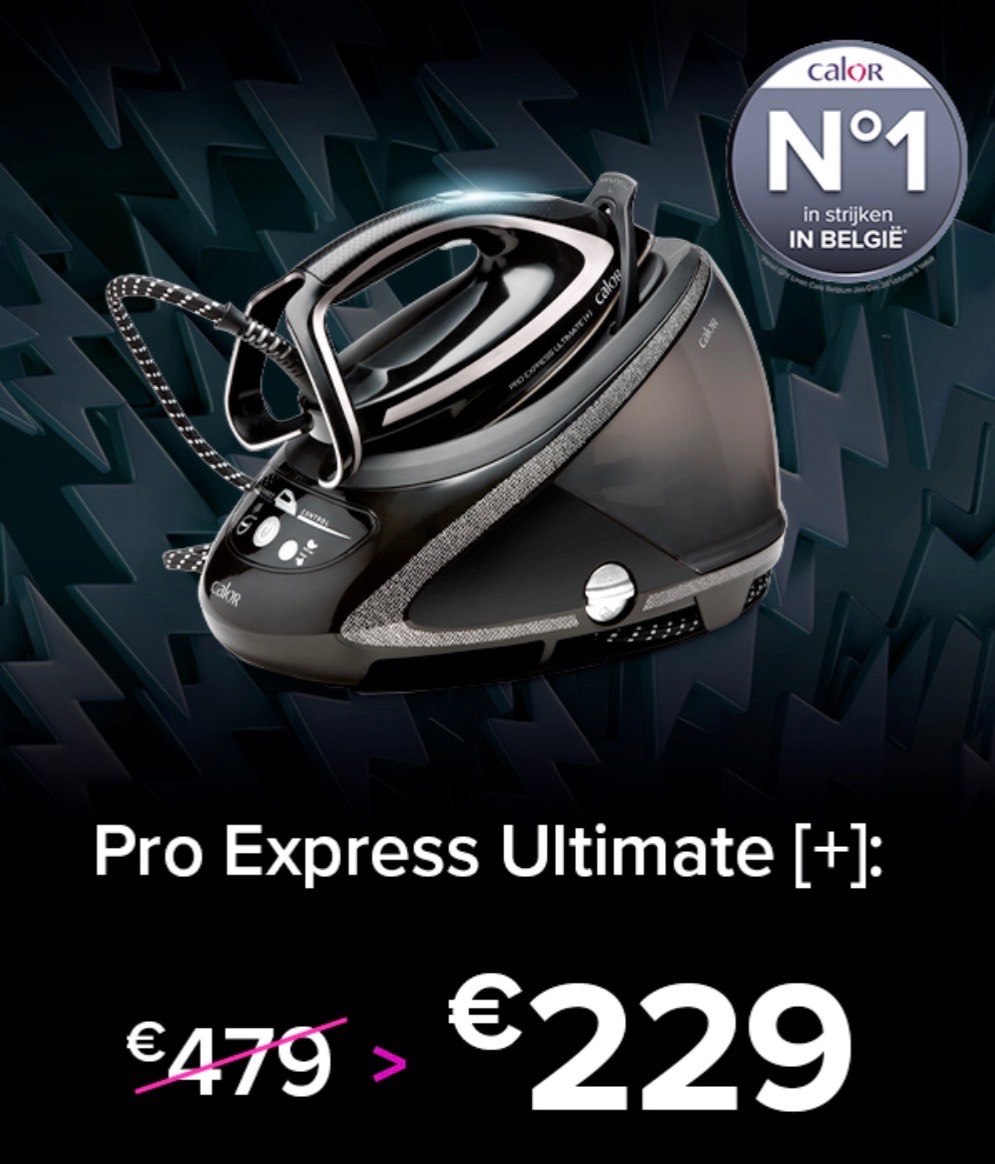 Calor Pro Express Ultimate Stoomgenerator