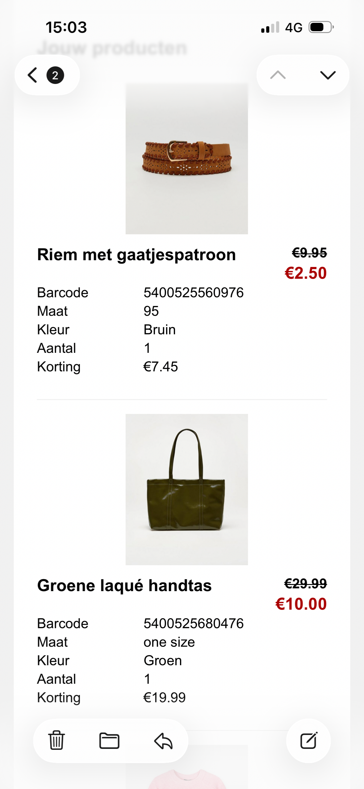 Ronde prijzen JBC Lier