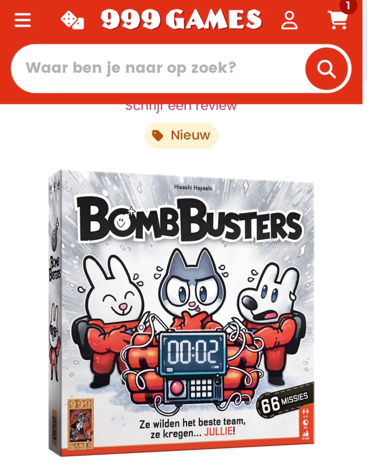 Kortingscode 999games Bomb Busters