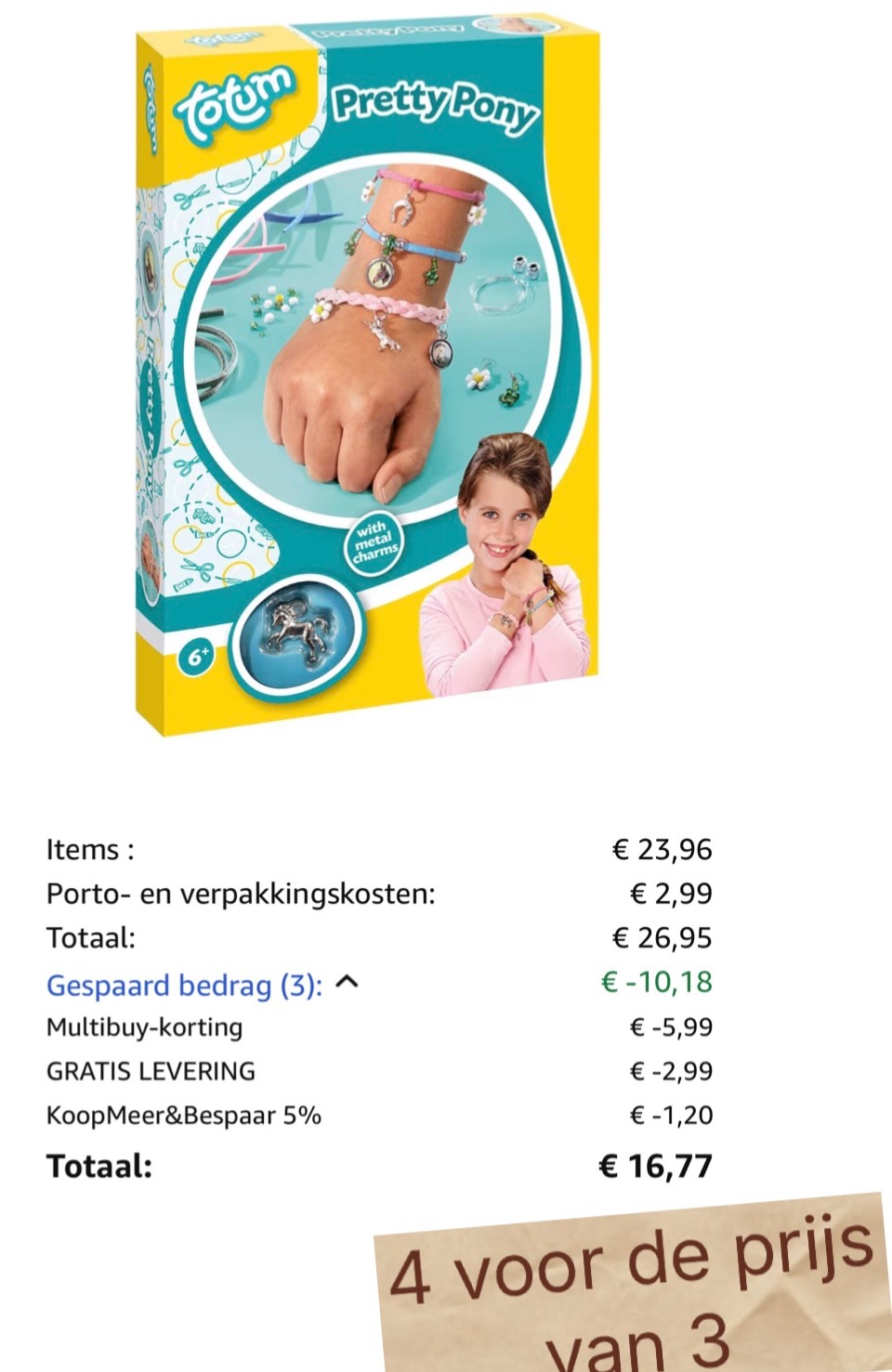 Paarden bedelarmbanden Creatieve sets