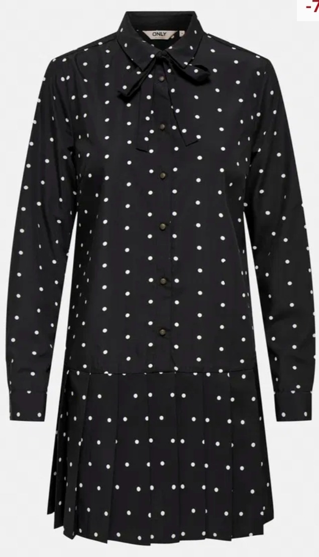 ONLY Kleed Lang Zwart -70%