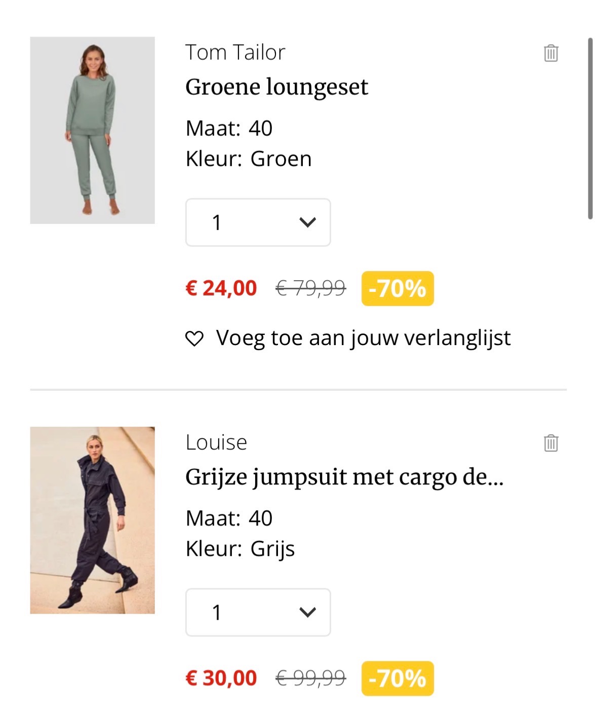 Vanavond extra 15% bovenop solden