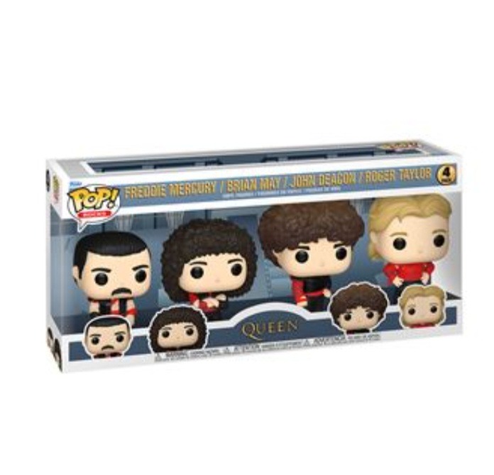 Funko Pop Set 4 Figuren Rocks Queen Radio Gaga -70%