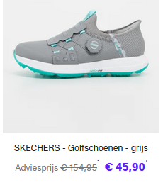 Skechers tot 1/3 van de prijs