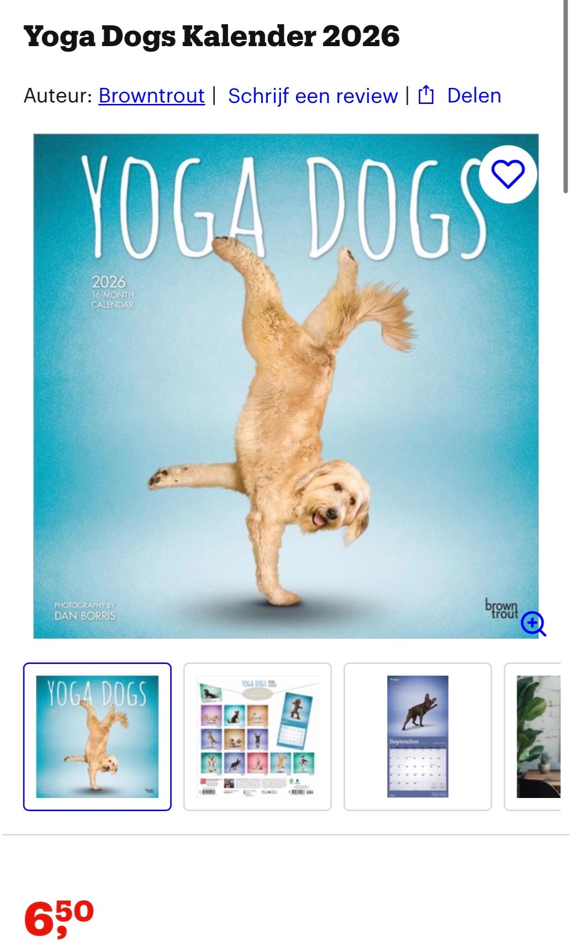 Yoga Dogs Kalender 2026