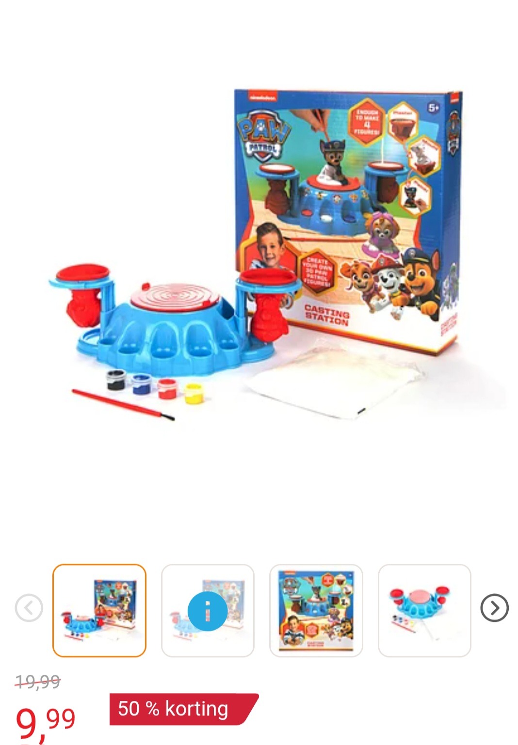 Gieten & Schilderen Station PAW Patrol -50%