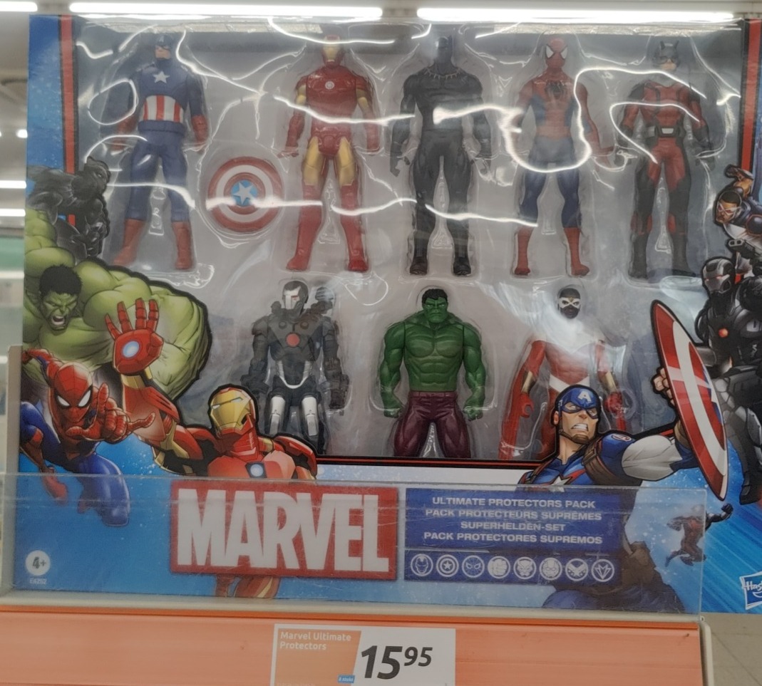 Marvel figurenset €22 goedkoper bij Action