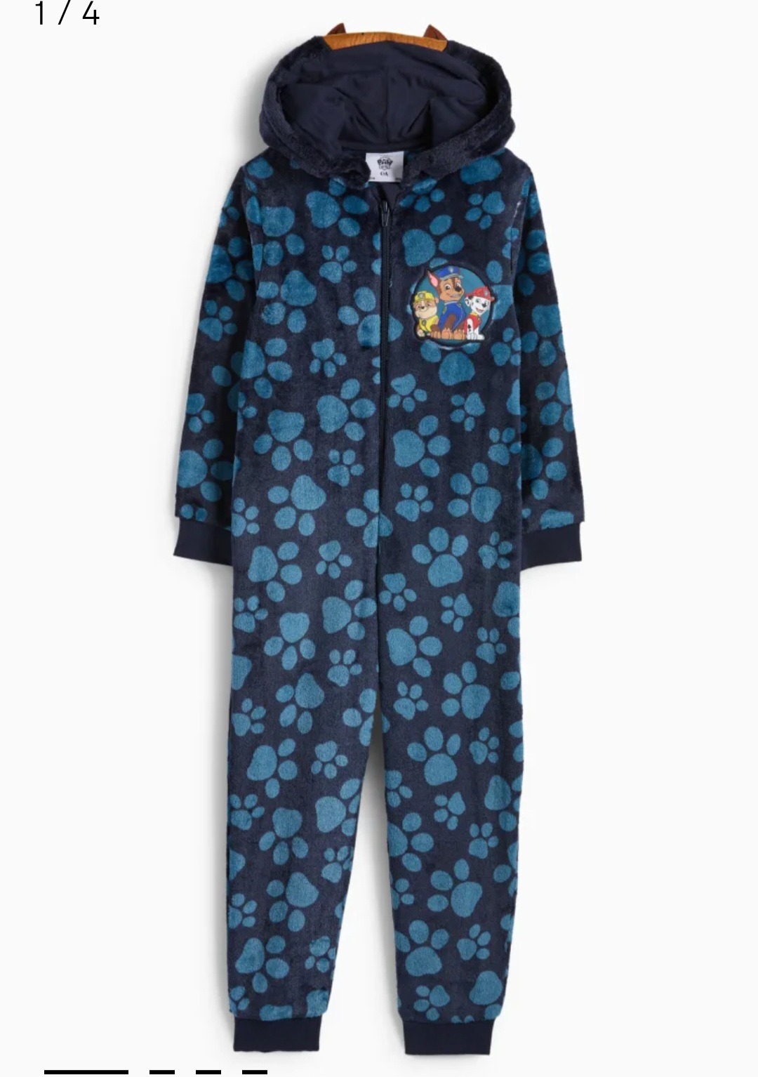 Paw Patrol onesie met capuchon maat 98 -50%