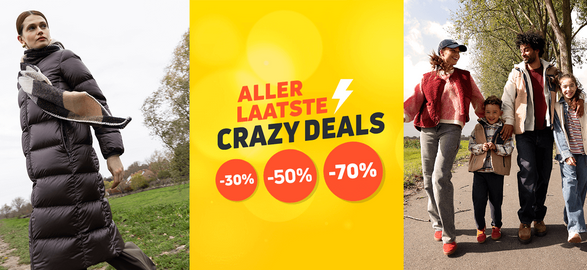 70% korting op tal van artikelen bij Torfs !