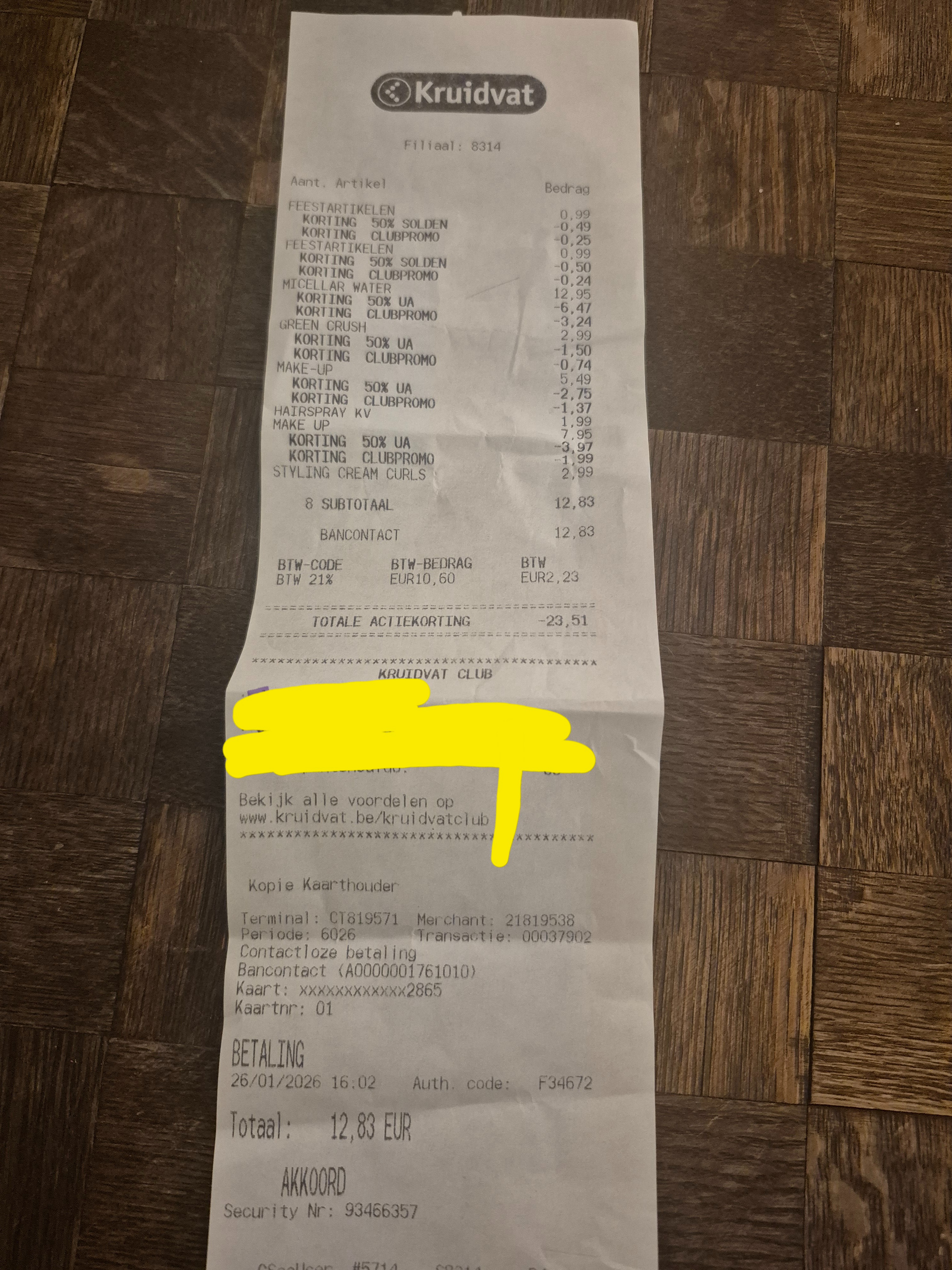 Kruidvat Roeselare -75%