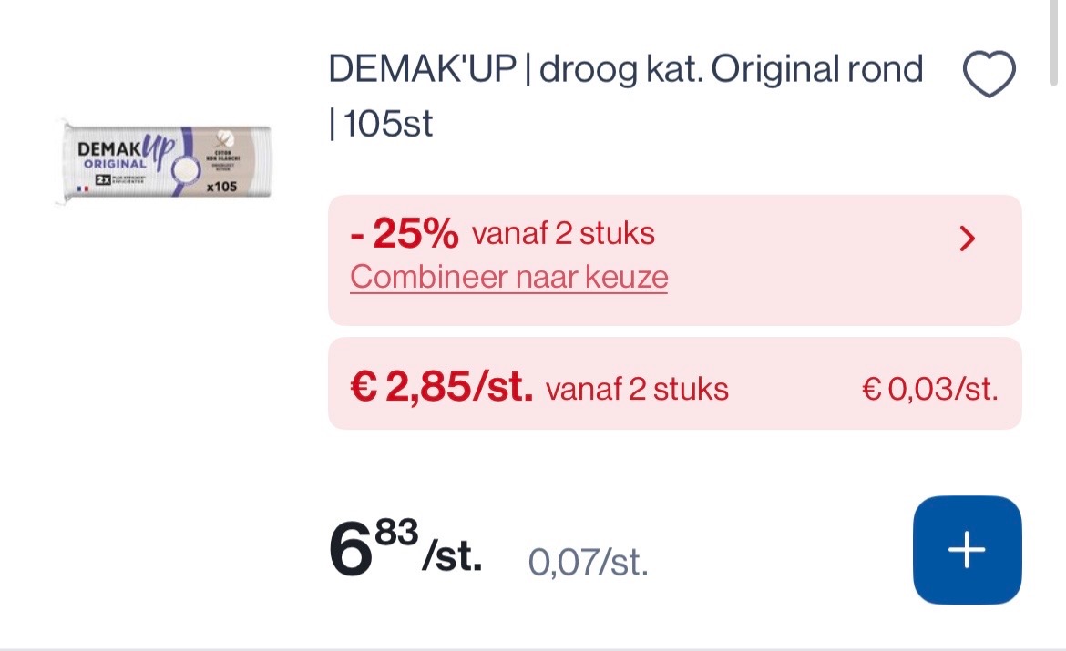 Demak up producten in Mooie promo