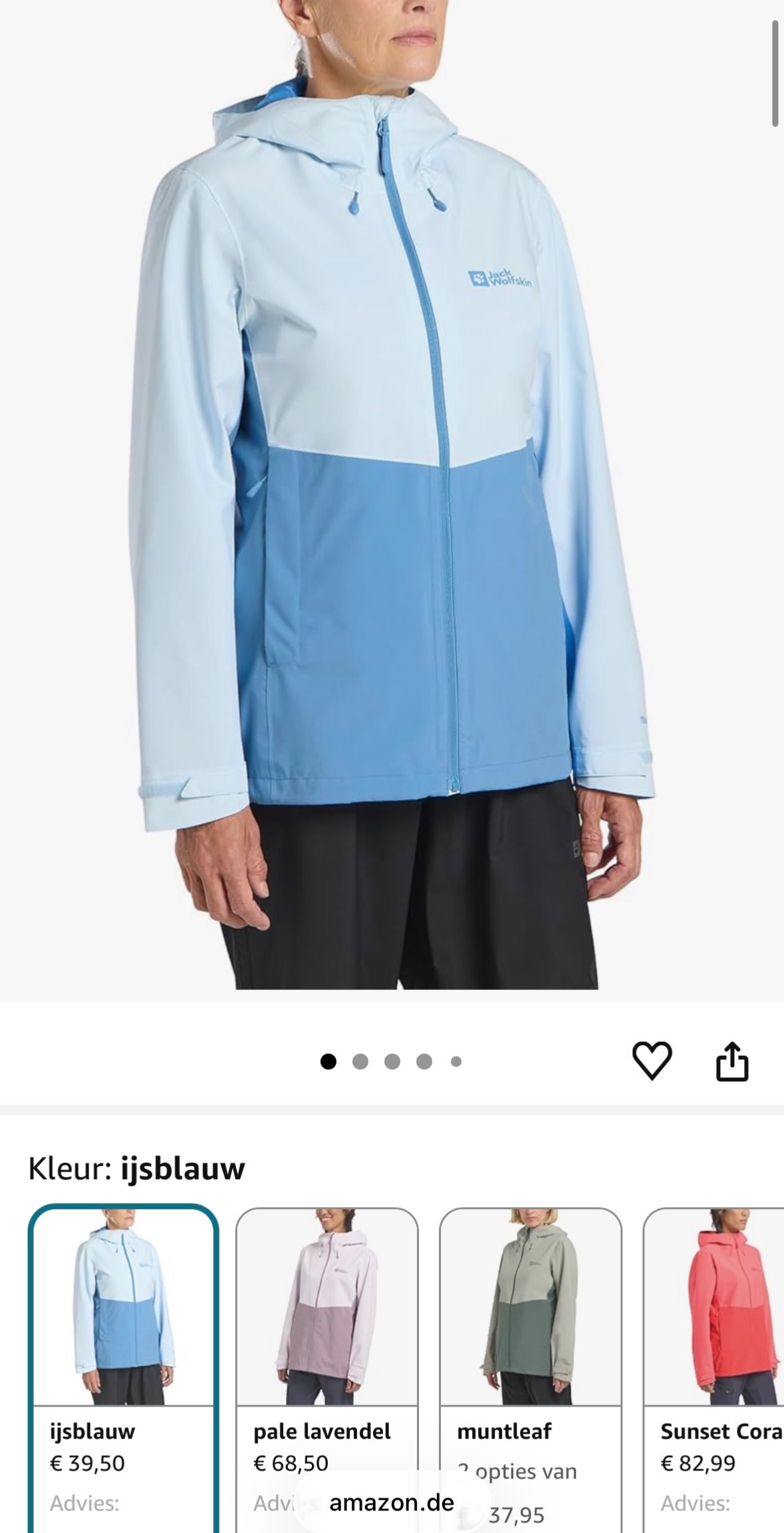 Jack wolfskin jas -72%