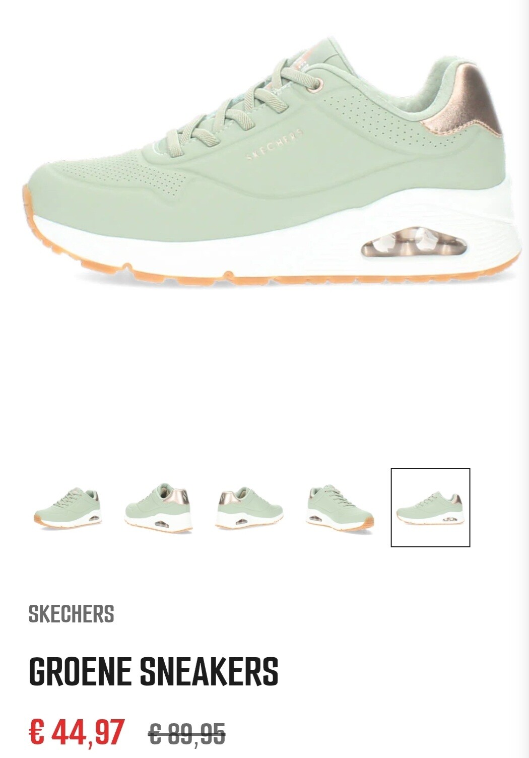 Skechers Uno Shimmer Away maat 39