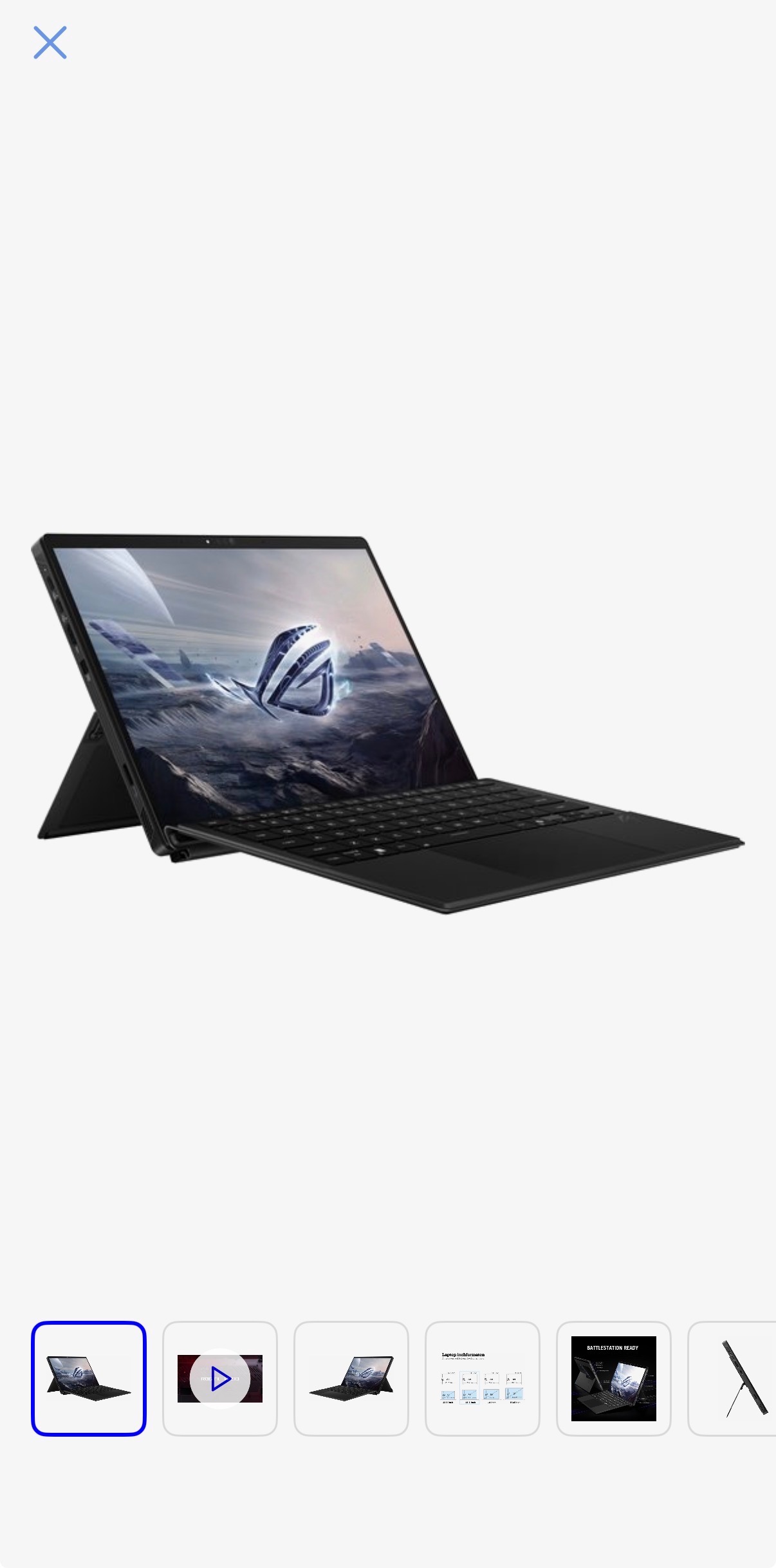 ROG Flow Z13 2 in 1 copiloot + gaming laptop