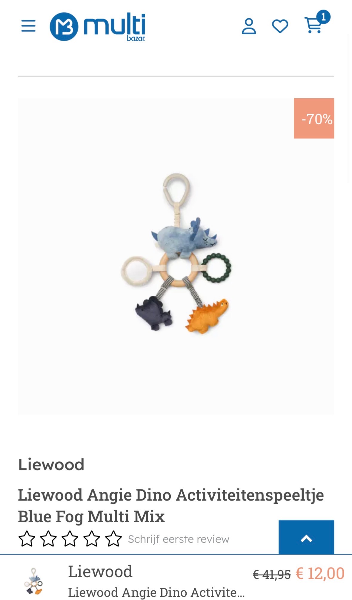 Liewood Activiteitenspeeltje -70%